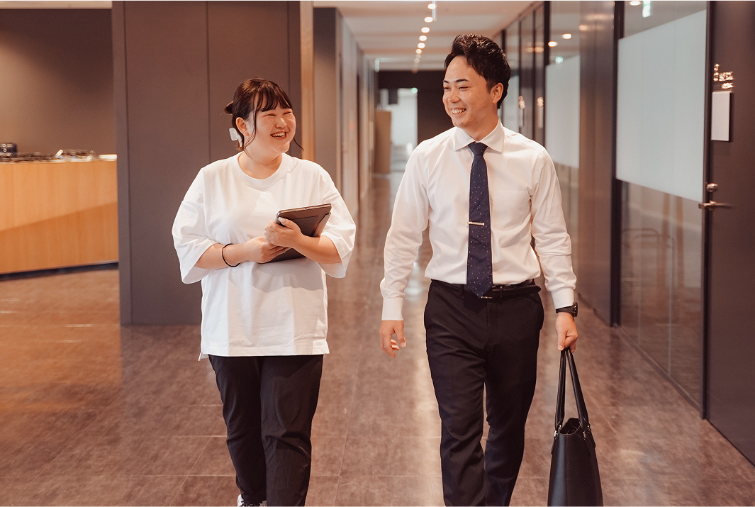 若手中心でも信頼される会社